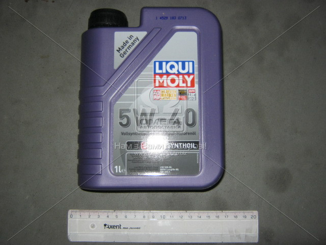 Масло моторное Liqui Moly Diesel Synthoil 5W-40 API CF ACEA B4-04 (Канистра 1л). Фото 2