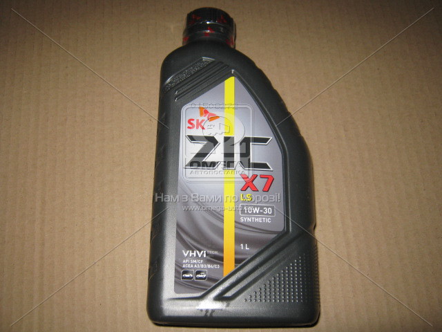 Масло моторное ZIC X7 LS 10W-30 (Канистра 1л). Фото 1