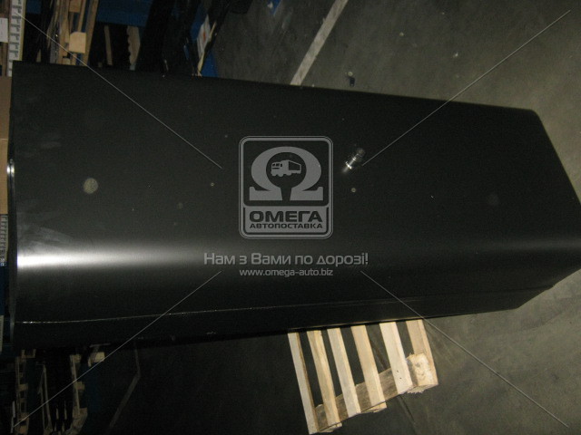 Бак топливный под полуоборотную крышку голый 250л КАМАЗ 1360x400x490 (пр-во Россия). Фото 1