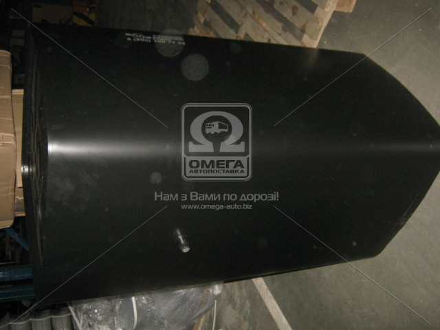 Бак топливный под полуоборотную крышку голый 500л КАМАЗ 1250x660x660 (пр-во Россия). Фото 1